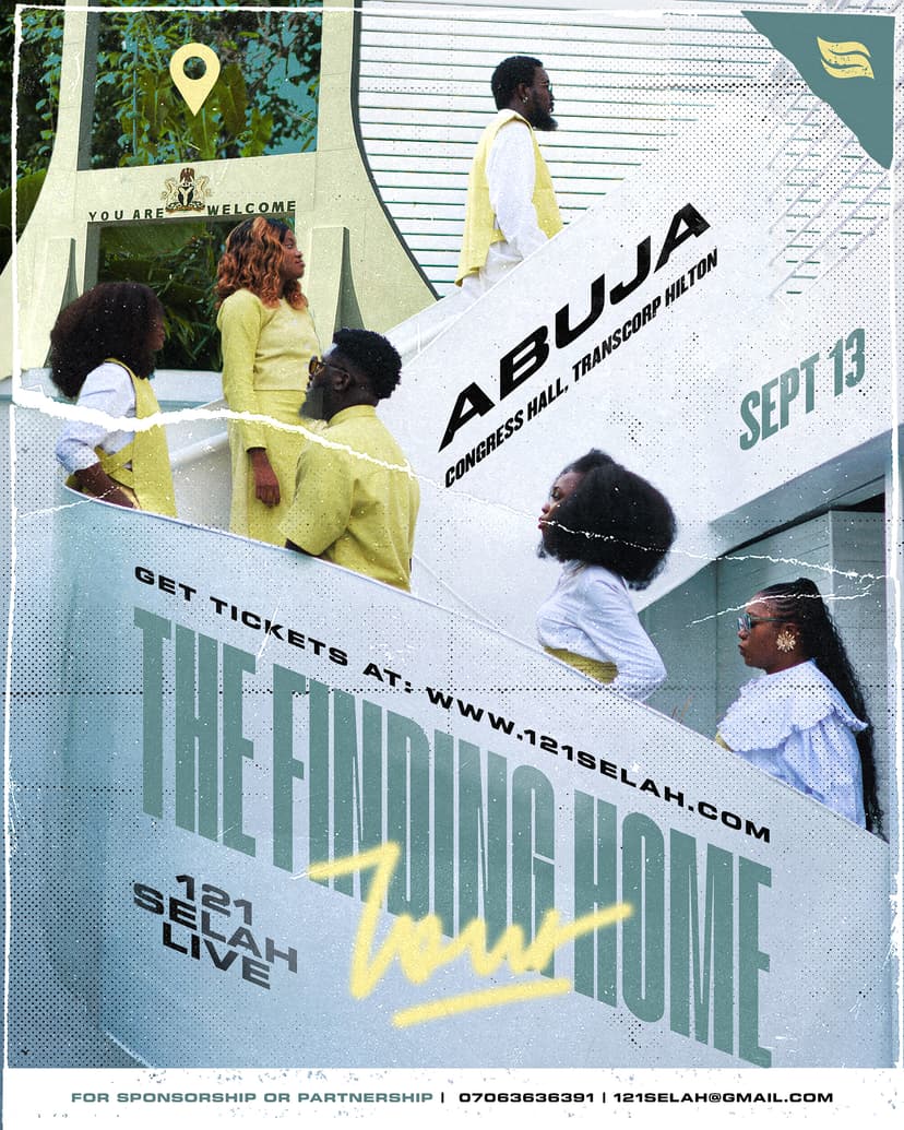 Abuja - 121SELAH LIVE: The Finding Home Tour 